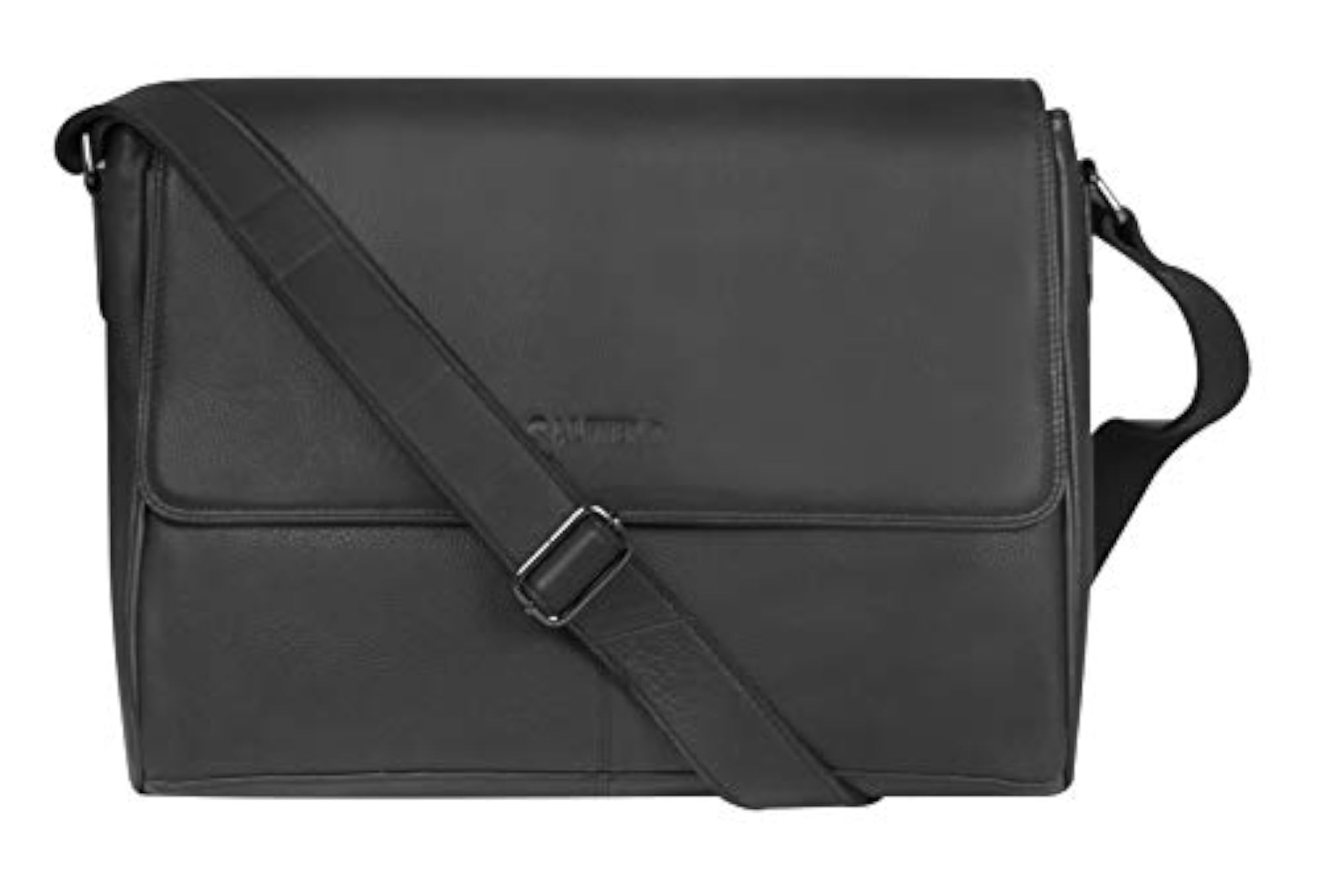 Genuine Leather Men's Messenger Bag, Office Essential