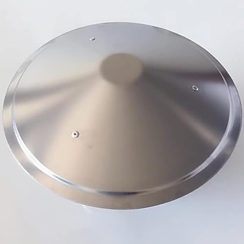 Sombrerete para chimenea exterior de 78 mm resistente a tormentas 3