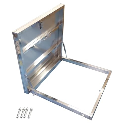 YVYKFZD Edelstahl Dachluke 27.6x37.4in/70x95cm