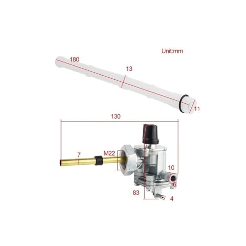 Grifo de gasolina compatible con CBR600F2 GL1500C 900RR 2