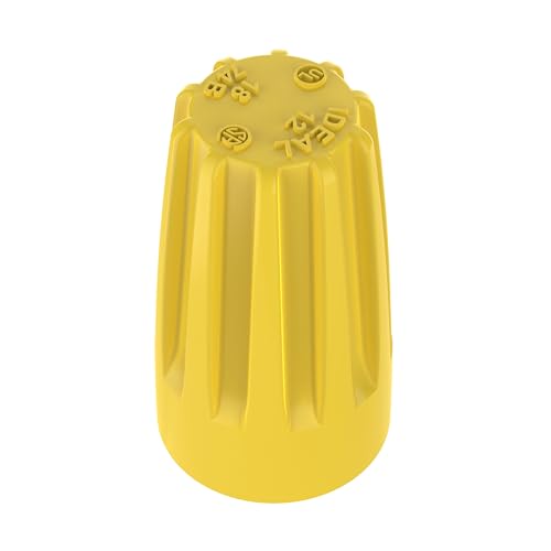 IDEAL Electrical 30-074J Wire-Nut Wire Connector (175 Jar), Yellow