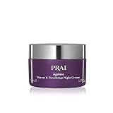 PRAI Beauty Ageless Throat & Decolletage Night Creme, Neck Skin Tightening and Firming Cream, Night