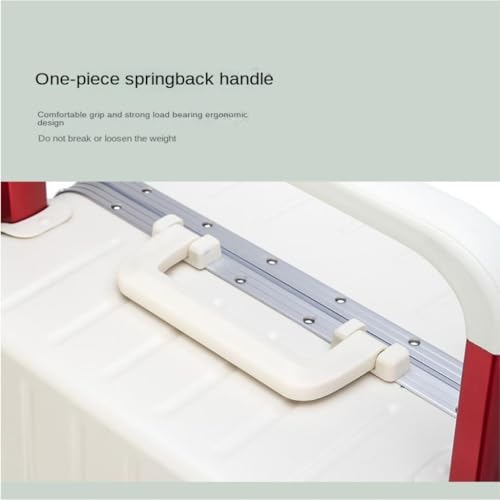 PANKERS Suitcase Aluminum Frame Wide Trolley 20-inch Women's Large-capacity Travel Sturdy And Durable Trolley Case For Men Suitcases2