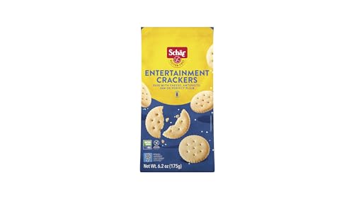 Schar Entertainment Cracker 5-Pack | Savory crunch pairs with cheese, spreads, soups & dips for snacks, appetizers or charcuterie boards. Lactose Free & Non-GMO - image 3
