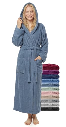 Peignoir femme long et absorbant pour ne plus avoir froid au bain