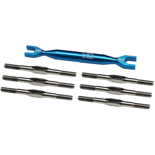 Hot Racing AB7160T Titanium Turnbuckle Set 3.5mm B7 B7D