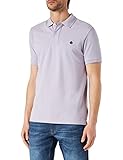 Basic Springfield Polo Manga Corta Basic Camiseta, Morado/Lila, L para Hombre