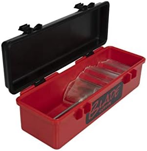 Bass Mafia Blade Coffin | Heavy-Duty Tackle Box for Jigs, Lures, Baits, Attractants, & Hooks | Waterproof Fishing Equipment Organizer | 14.8x5.5x4.5
