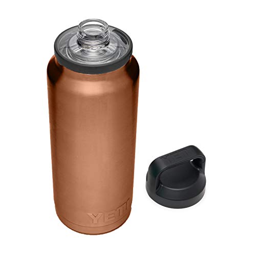 Flash Sale Buy 1 get 1 YETI Rambler 36 oz Bottle, Vacuum Insulated, Stainless Steel with Chug Cap, Copper