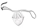 FlexaMed Hernia Gear Suspensory Scrotal Support - Large