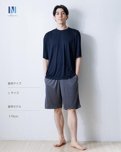 Nutopia『吸汗速乾素材を使用したメンズパジャマ』