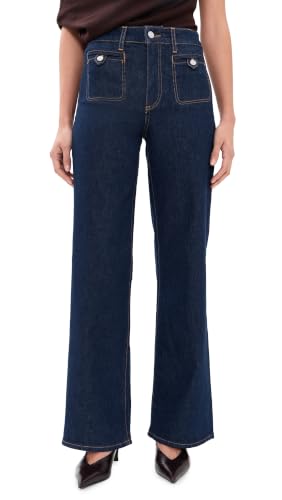 PAIGE Women's Welt Stitch Through Pocket Anessa Jeans 31"