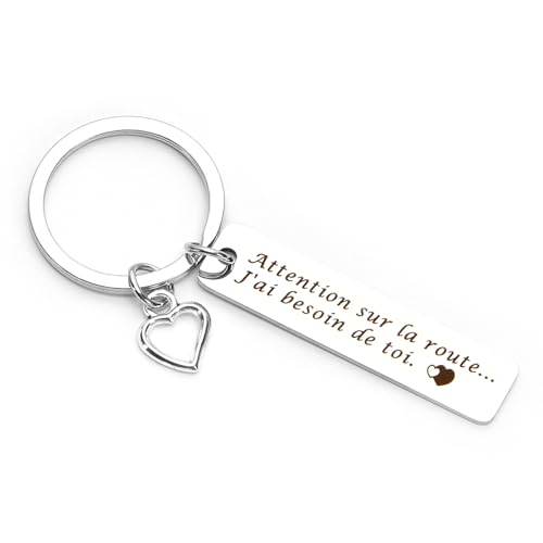Porte Clef Homme Femme Cadeau Homme Cadeau Couple Porte Clef Voiture Moto Porte Clef Couple Cadeau Saint Valentin Homme Papa Maman Mari Fils Fille Ami Copain...