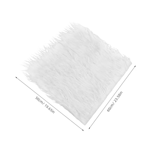 Couverture photographique douce et confortable blanc éliminant les reflets de lumière