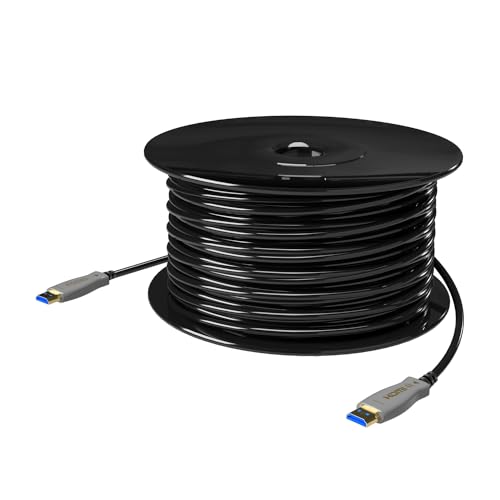 Aisens - A148-0697 - Cavo Hdmi V2.0 Aoc Premium Alta Velocità/Hec 4K@60Hz 4:4 18Gbps, A/M-A/M, Nero, 70M - 2