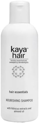 Kaya Clinic Hair Nourishing Shampoo, 200ml Contains Hibiscus Extracts & Almond Oil, Reduces Hair Breakage, Softer Hair