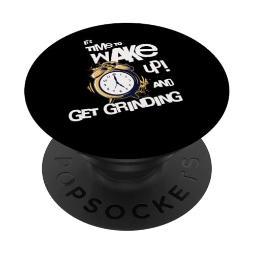 Créateur Artiste Builder Grind Entrepreneur Worker Online PopSockets PopGrip Interchangeable