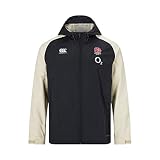 Canterbury Herren Offizielles England 18/19 vaposhield wasserabweisend Full Zip Rugby Jacke 3XL anthrazit