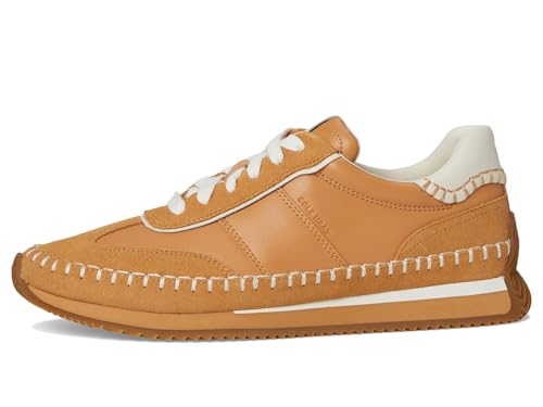 Cole Haan Cole Haan Women's Grandpro Premier Runners, Biscuit/Suede/Ivory, 10-B US