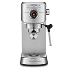 CASABREWS 5418 Pro Espresso Machine 20 Bar, Upgraded Espresso Maker with Powerful Steam Milk Frother, Stainless Steel Coffee Machine with Fast Heating System for Cappuccino, Latte, Metallic Gray