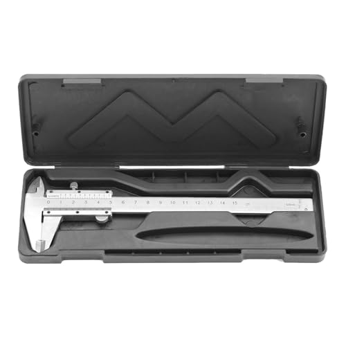 Calibrador Vernier Mecánico de Acero Carbónico 150 mm miniatura 6