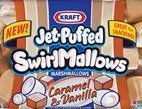 Kraft Jet Puffed Caramel & Vanilla Swirl Mallows Marshmallows - 8 oz