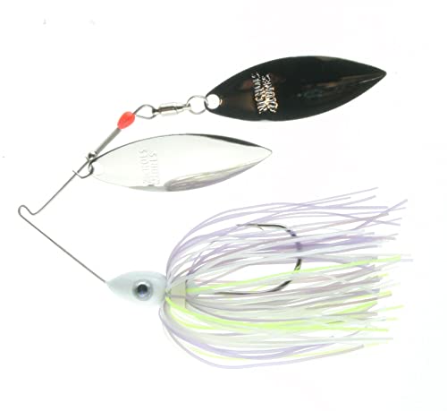 Nichols Lures Pulsator Mother Lode Spinnerbait, Clent's Shad Spawn, 3/8 oz