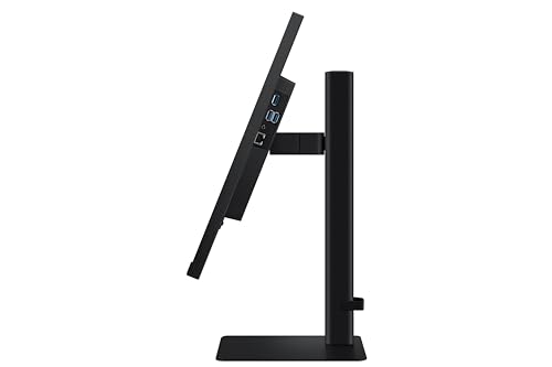 Image of SAMSUNG 27-Inch ViewFinity S8 (S80UD) 4K UHD High Resolution Monitor with HDR10, USB-C, Height Adjustable Ergonomic Stand, Built-In KVM Switch, Advanced Eye Care, LS27D802UANXGO, 2024