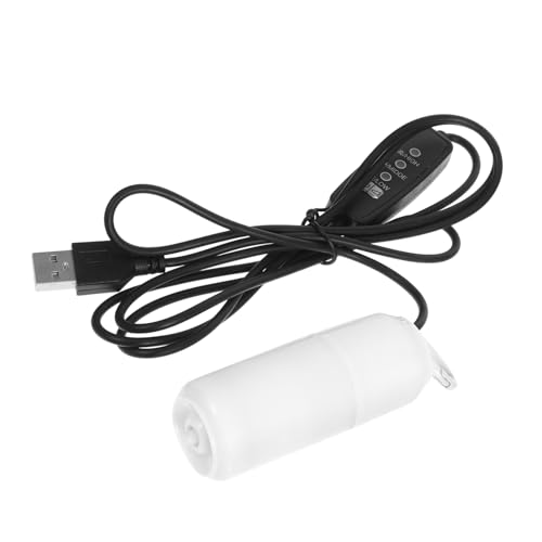GRIRIW Portable Mini Air Pump for Aquariums Rechargeable Quiet for Fish Tanks Compact and Lightweight Design Ultra Quiet Operation Durable Performance for Travel and Home Use