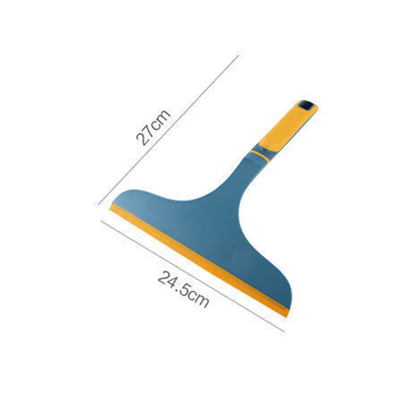Lavavetri for vetri for uso domestico, 1 pezzo | Gadget multiuso for la pulizia delle superfici della doccia e dei vetri(White)