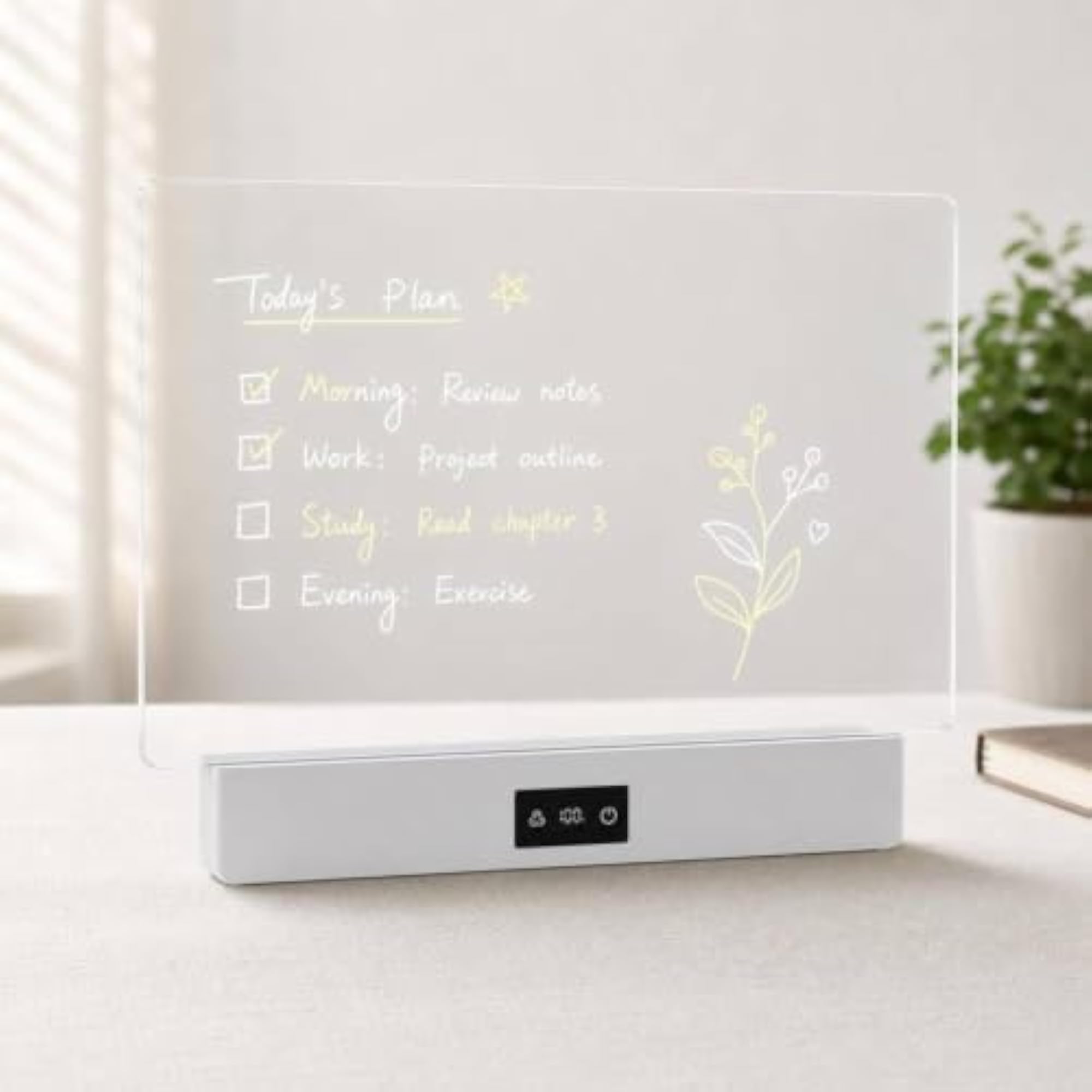 Rechargeable LED Writing Board for Kids and Artists