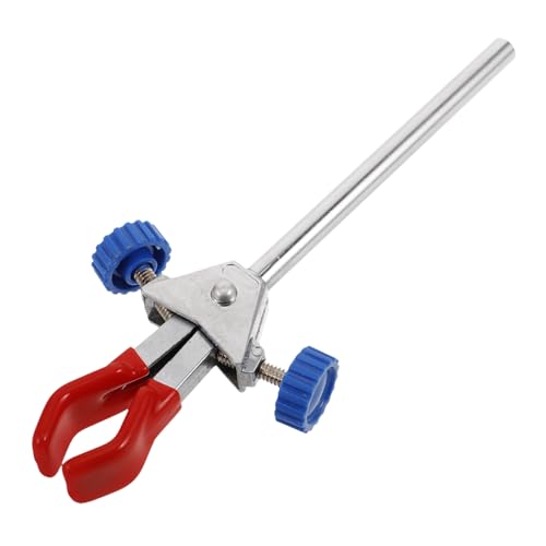 STOBAZA Multipurpose Clamp Pliers Lab Stand Clamp Holder Sturdy 2-prong for Chemistry Experiments