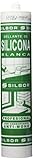 Calidad Profesional Silbor - Silicona blanca cartucho con canula