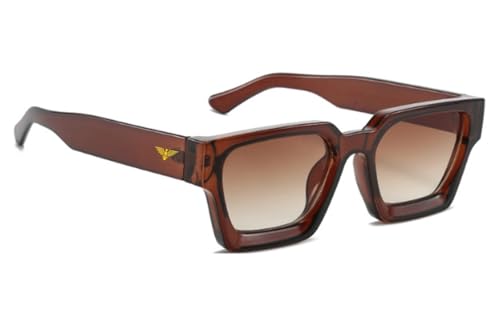 Unisex Sunglasses, Rectangular Frames and Polarized Lenses.