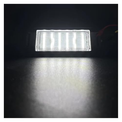 Evite multas por luz fundida con luces LED para placa de coche Kia 3