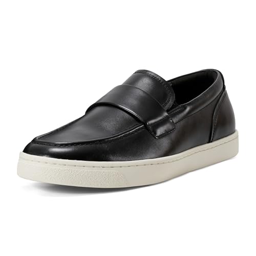 Rockport Reller, Mocasín Hombre, Piel Negra, 44 EU Ancho