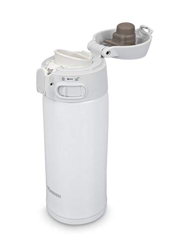 Zojirushi SM-TA36PA Vacuüm-isolatiebeker van roestvrij staal, 12-ounce wit - Image 6