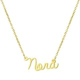 Yiyang 18K Gold Name Necklace...