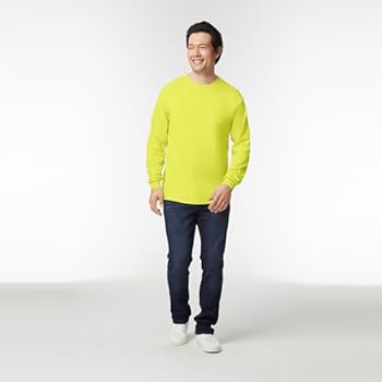 Gildan T-Shirt à Manches Longues en Coton Ultra 100 % Coton US