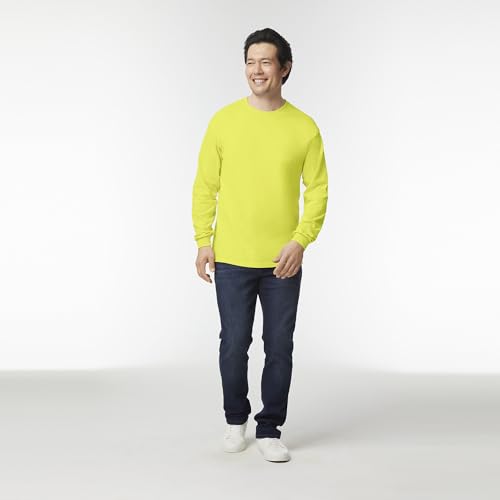 Image of Gildan Adult Ultra Cotton Long Sleeve T-Shirt, Style G2400, Multipack