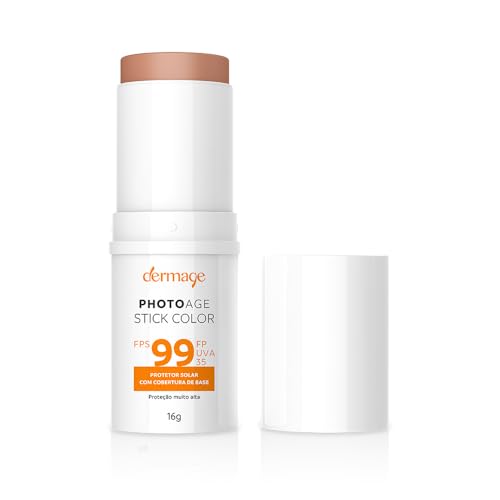 Photoage Stick, Filtro Solar com Cor em Bastão, FPS99 e FPUVA35, Proteção UVA e UVB, Fórmu... Photoage Stick, Filtro Solar com Cor em Bastão, FPS99 e FPUVA35, Proteção UVA e UVB, Fórmu...