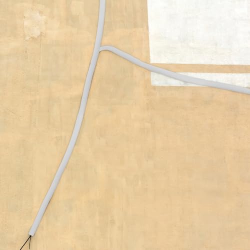 SHOWERORO cubiertas de piso para cables de PVC autoadhesivas, diseño blanco para ocultar cables, adecuado para hogares y espacios comerciales, material PVC resistente con atractivo estético y fácil gestión de cables miniatura 7