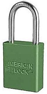 6 Pack American Lock Padlock With 1 1/2