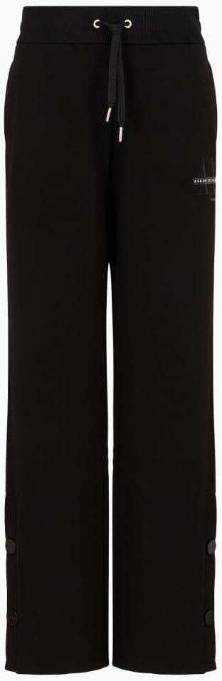 Armani Exchange Womens Drawstring Limited Edition Mixmag Jersey Casual Pants - Image 5