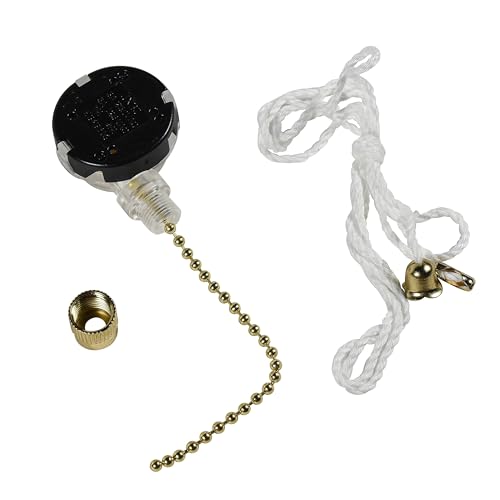 Image of HQRP Switch 3-Speed Pull Chain Control Ceiling Fan Сompatible with Harbor Breeze Ceiling Fan
