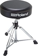 The foam specially developed by Roland offers maximum comfort and perfect seating properties Large padded seat with durable vinyl cover Easy height adjustment using spindle Durable, commercial grade materials Heavy duty double braced chrome base with...