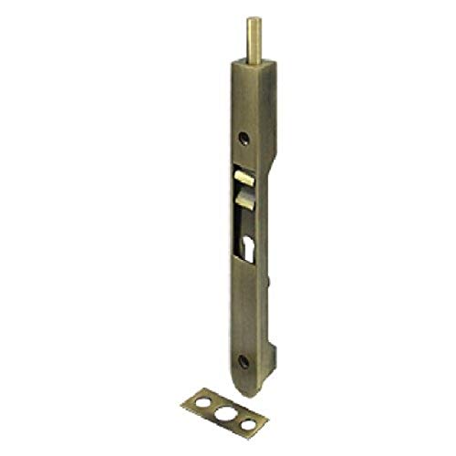 Deltana 7FBR5 HD Solid Brass 7-Inch Flush Bolt