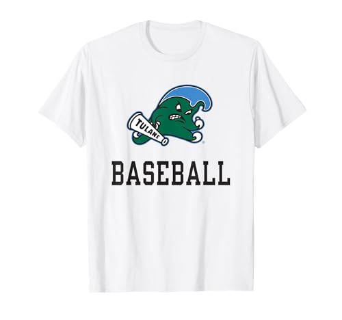Tulane Green Wave Baseball Icon Officially Licensed T-Shirt