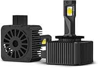 LUDUN Scheinwerferlampen - 2025 Technologie, 6000K Weißlicht, +400% Helligkeit Auto Frontscheinwerfer - Die D1S Xenon Brenner - Alternative (1 Paar) (D1S)