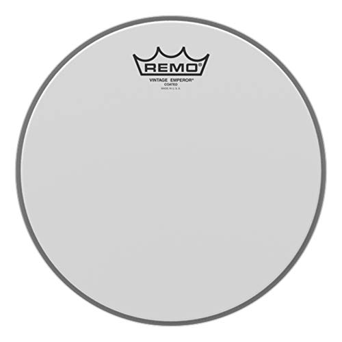 Peau Remo VE011000 Vintage Emperor double pli sablé de 25,4 cm pour une résonance pure
